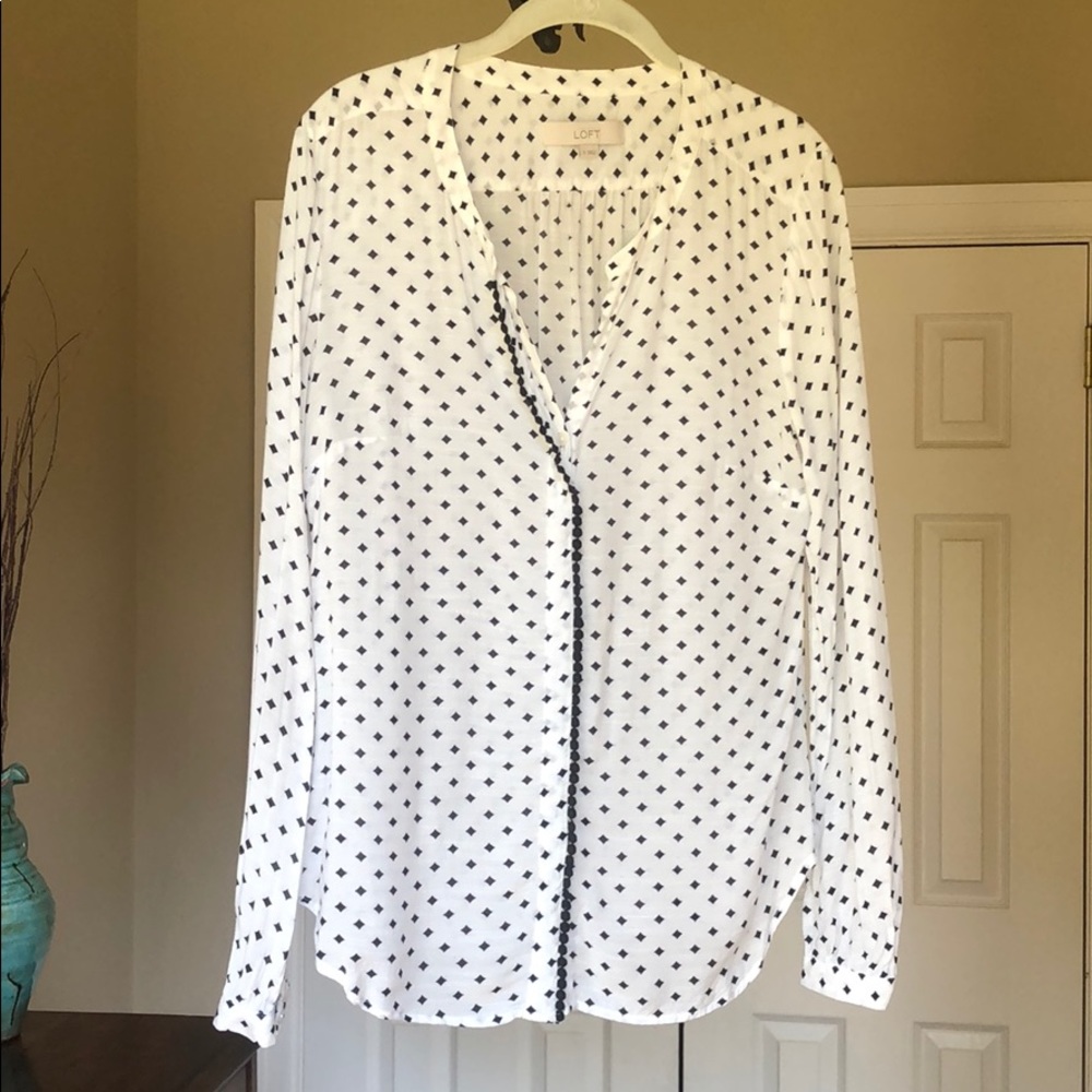 Loft lightweight blouse